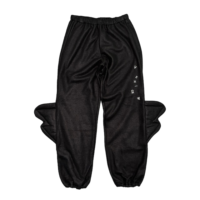 【VeniceW】Wings sweat pants black