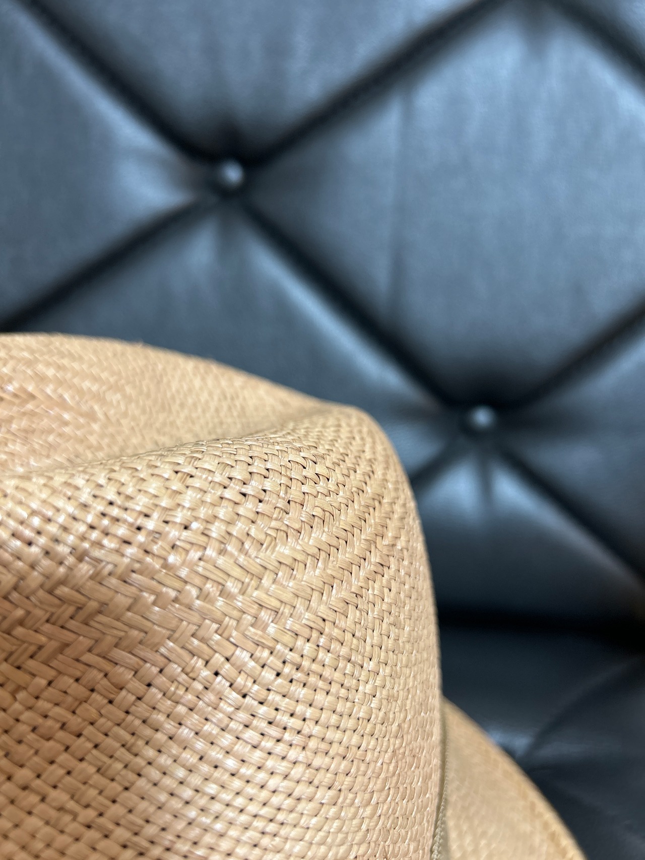 ボルサリーノ ストローハット ユニセックス