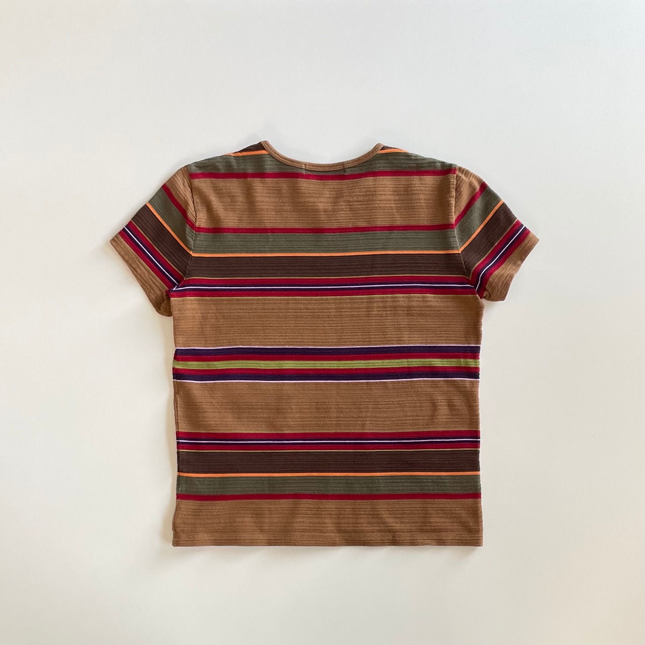 LAUREN RALPH LAUREN マルチカラーボーダーTシャツ | bottomline women