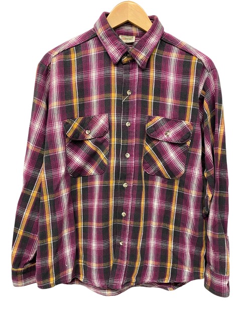 90sUSA FIVEBROTHER Flannel Check Shirts/XL