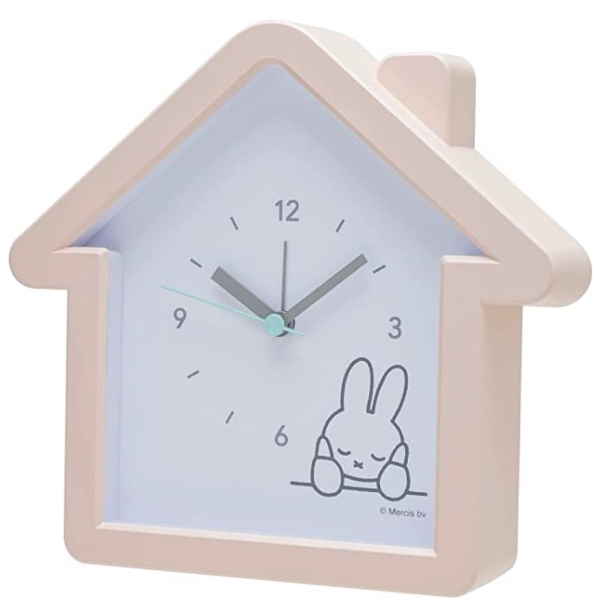 ミッフィー ハウス型クロック | 雑貨屋さんitou