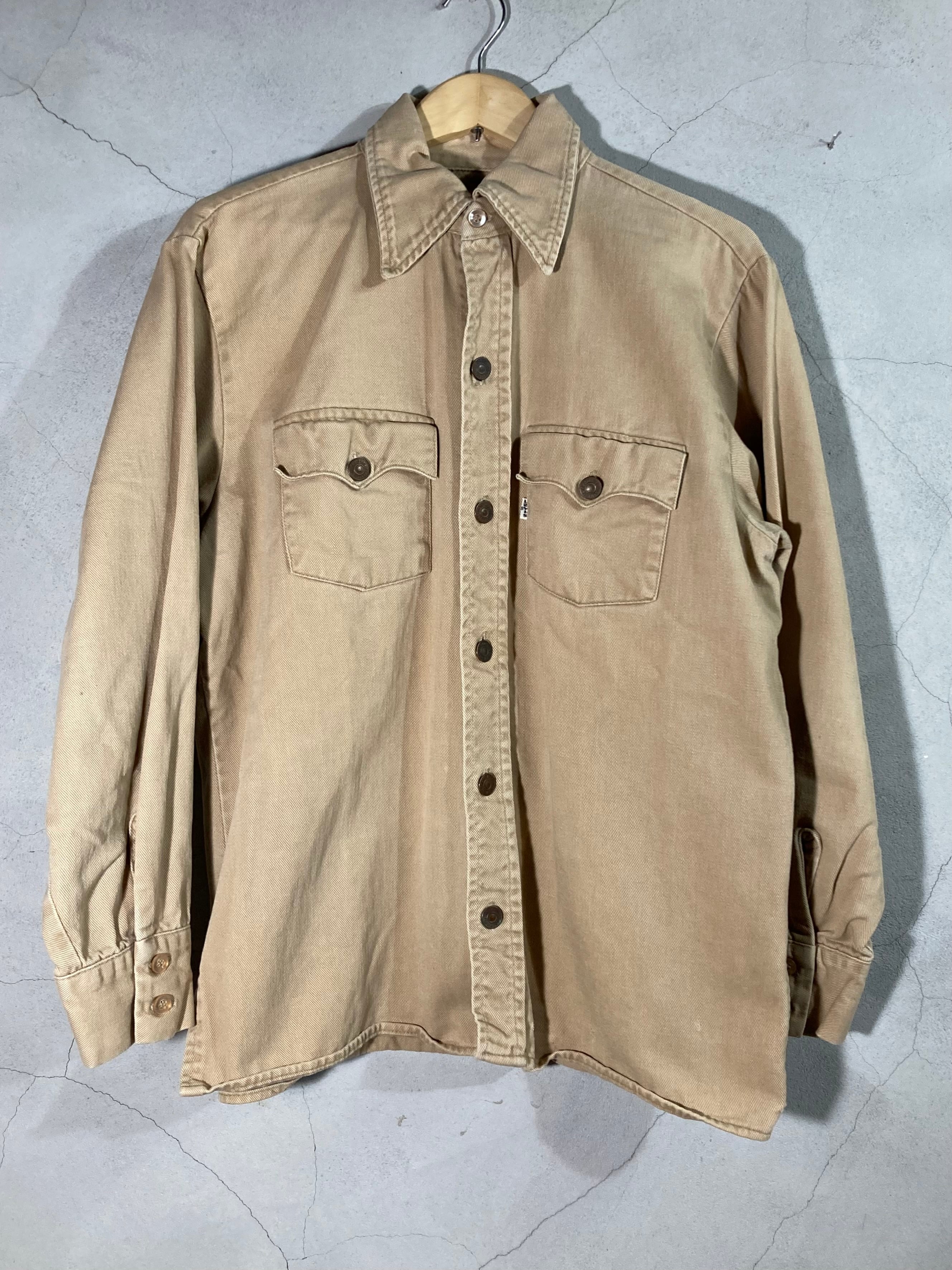 70s VINTAGE LEVIS COTTON Chamois Shirts