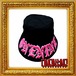 3DLOGO　BUCKET　HAT（NEONPINK×蓄光WHITE）