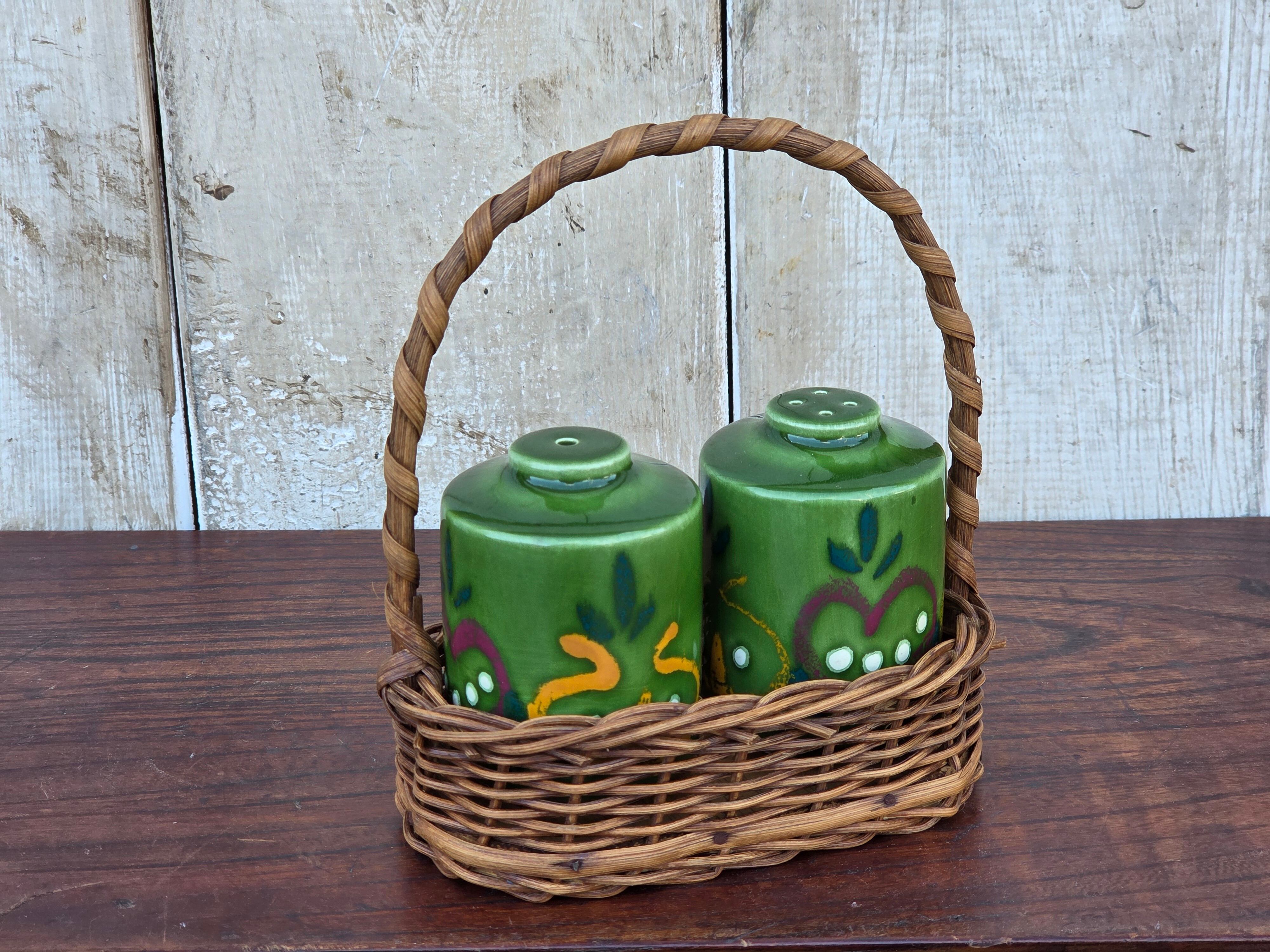 【Vintage】オランダ ソルト&ペッパーセット /f237