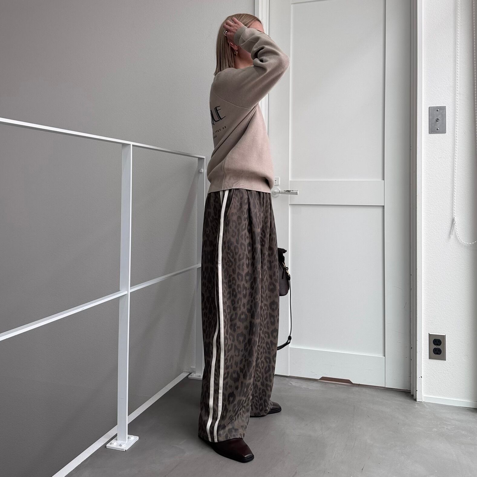 Leopard Luxe track PT/beige | CFT.