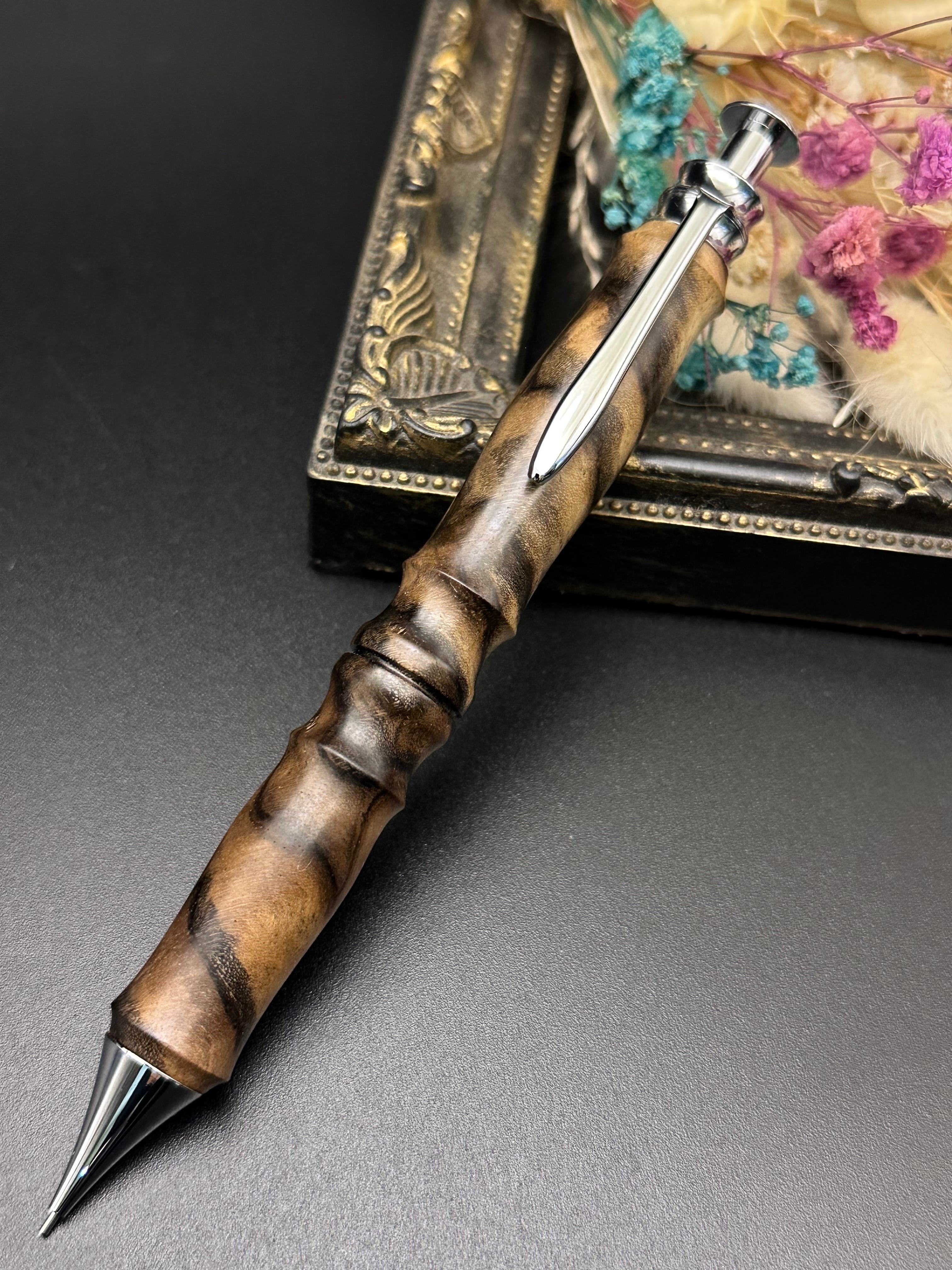 Framberg 縞黒檀 シャープペンシル MDS-1 青黒檀/製図用シャープペンMDS1 | Flamberg