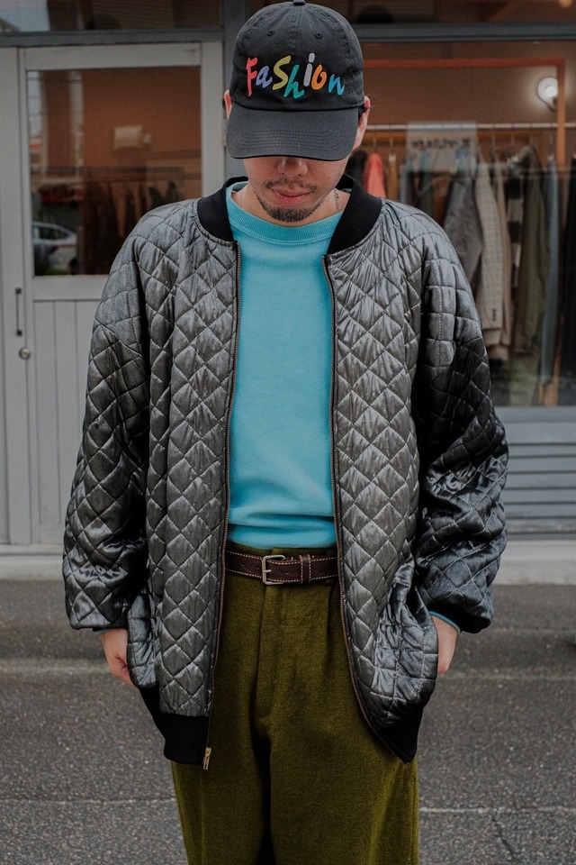 1990s satin blouson