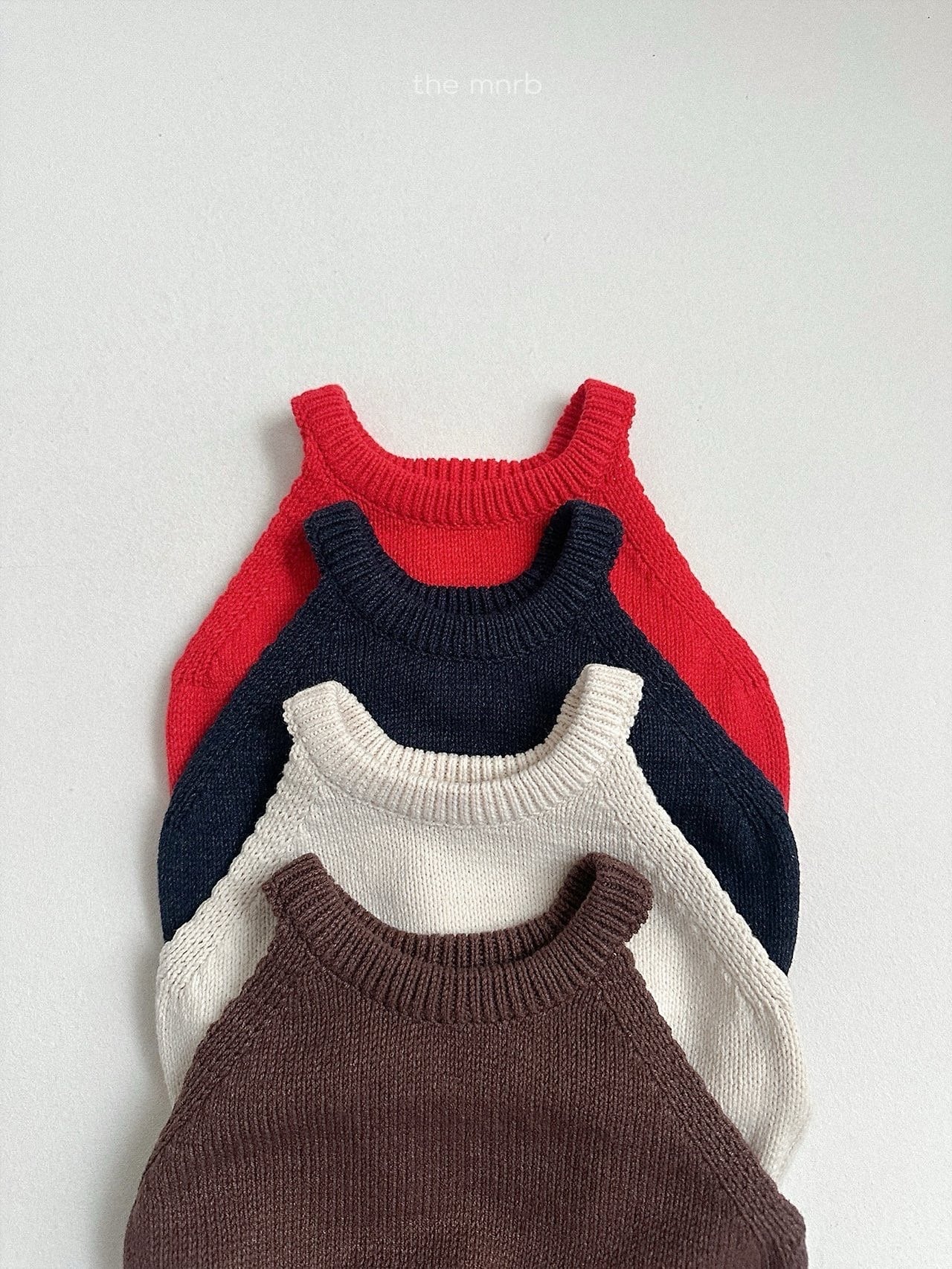 送料無料【予約】/ ホルターネックニット / minirobe