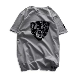 【トップス】NETS 高品質なバスケットボール半袖Tシャツ（好きな名前と数字をカスタマイズできる） 2203021735Y