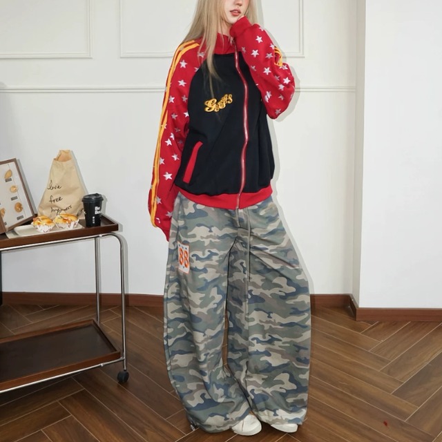 star sleeve track jacket　スタースリーブトラックジャケット　J2118