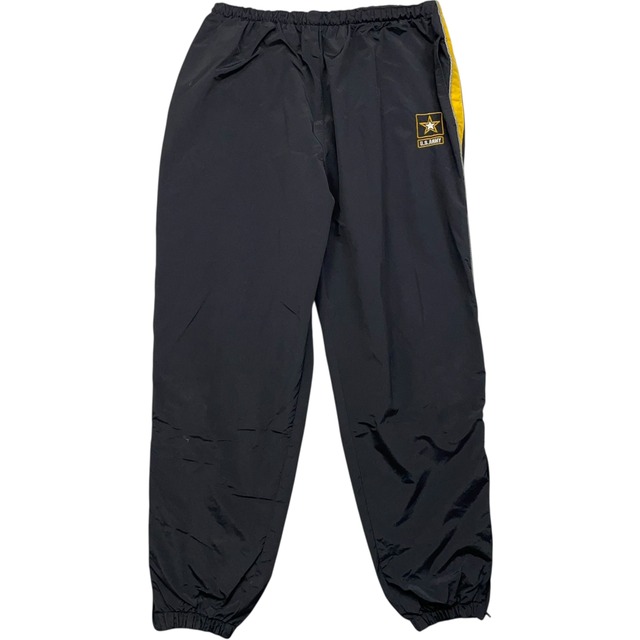 《実寸W34 L33》U.S.ARMY アメリカ陸軍 トレーニングパンツ ミリタリーパンツ 裾ジップ ドローコード no.8106