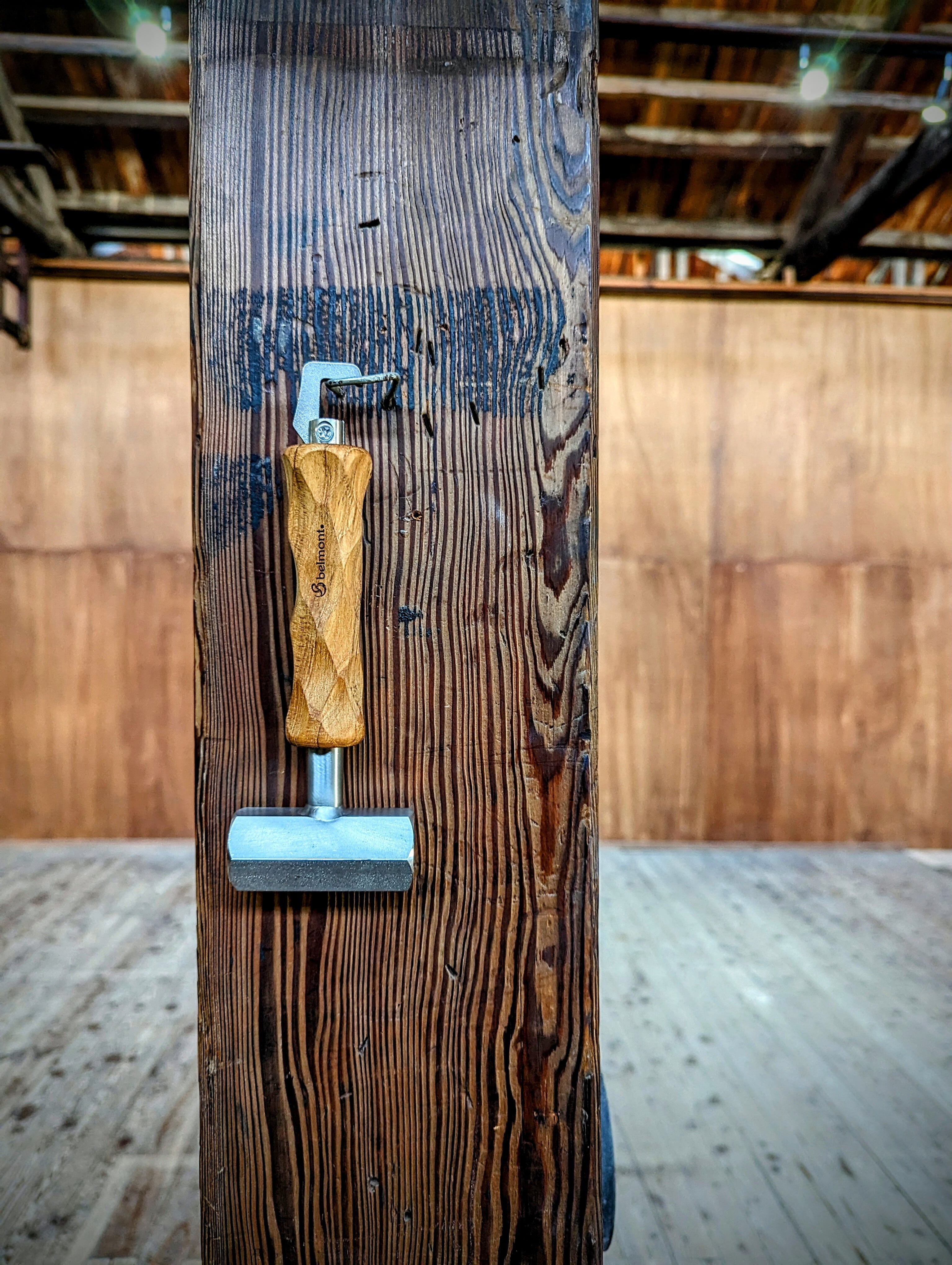 ペグハンマー　名栗加工 再入荷 ペグハンマー ハンマー ステンレス コンパクト 名栗加工