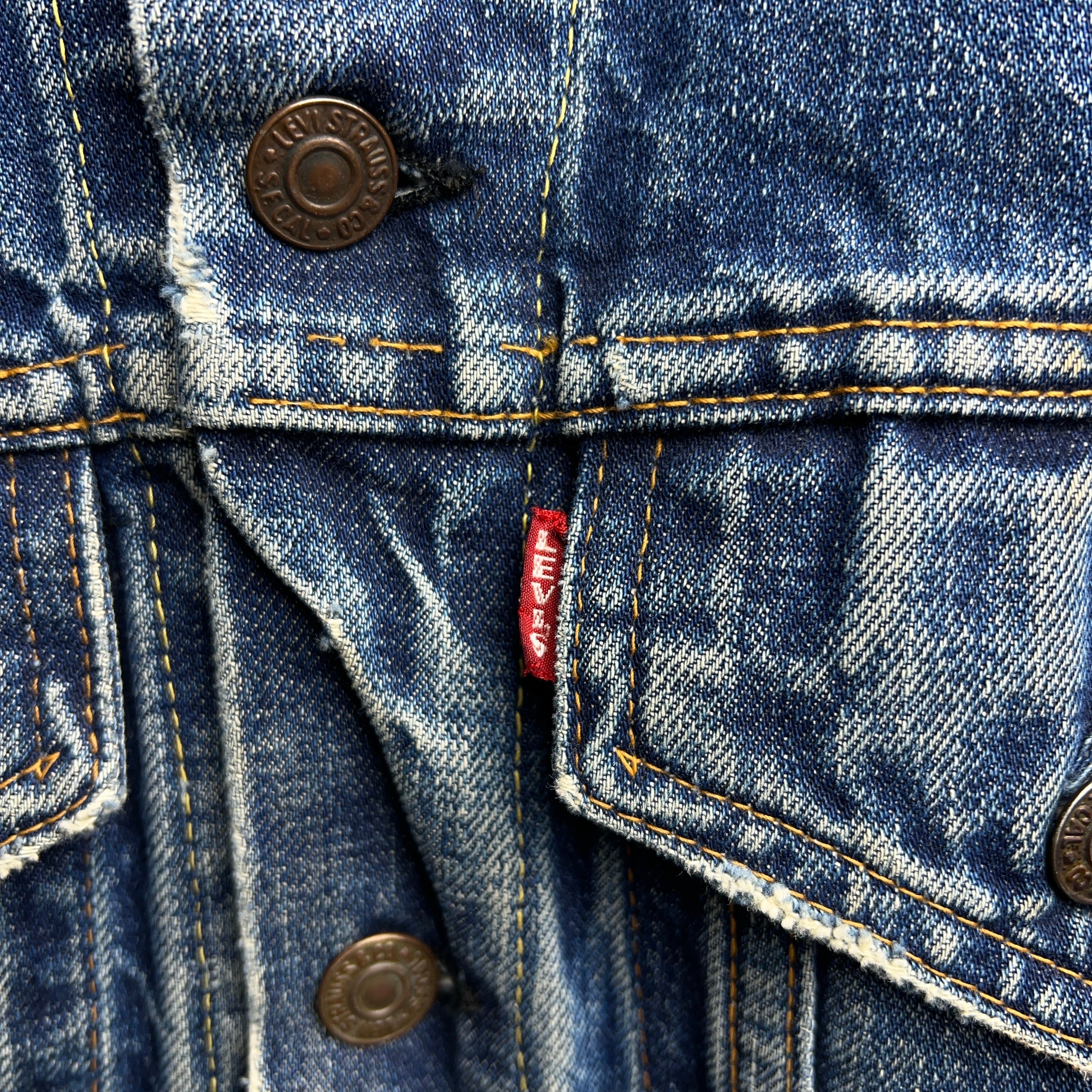 60's~70's LEVI'S 70505 BIG E Denim Jacket 60年代 70年代 リーバイス