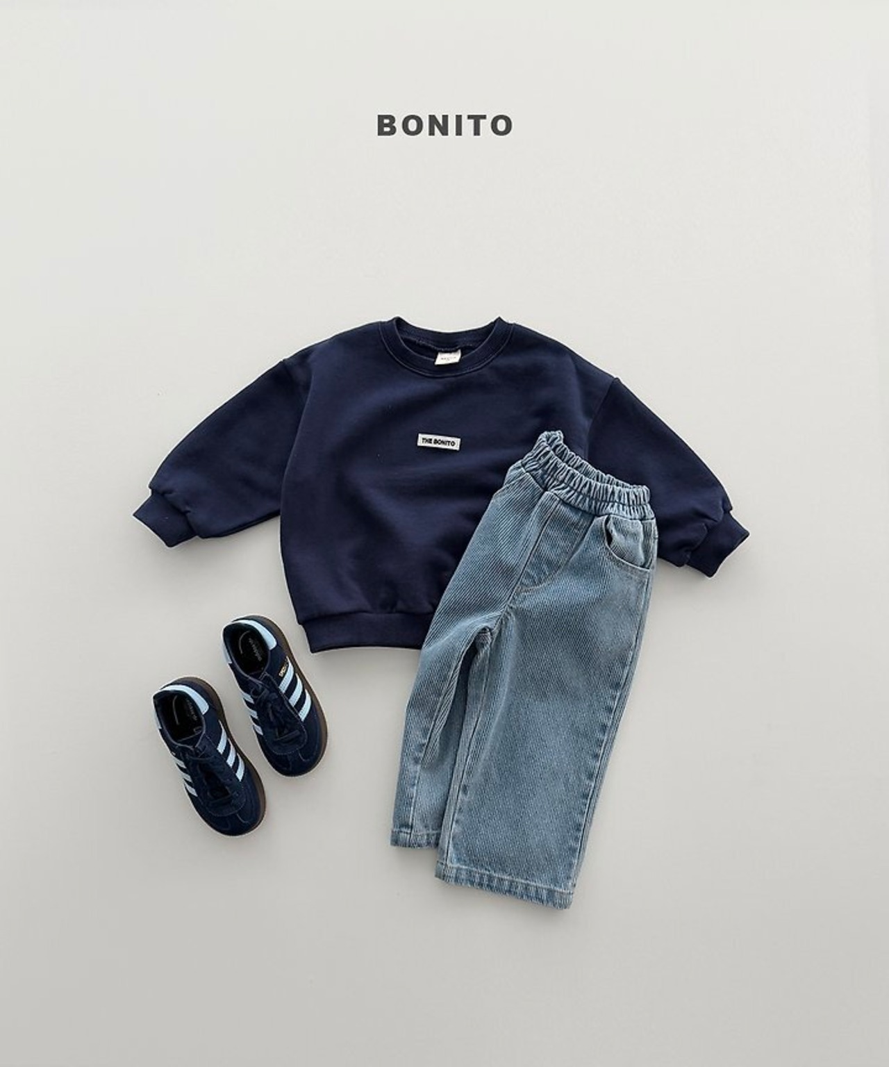 【取寄/韓国直送】BONITO 26/AT リブデニムパンツ|夏服|韓国子供服