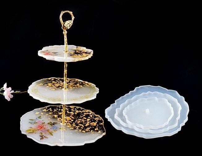 エタージュラ(3段)ティースタンド シリコンモールド | シリコン