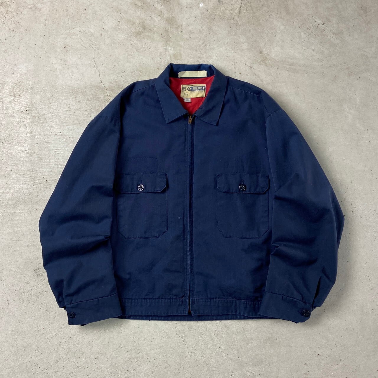 70年代 WORK WEAR CORPORATION ワークジャケット キルティングライナー