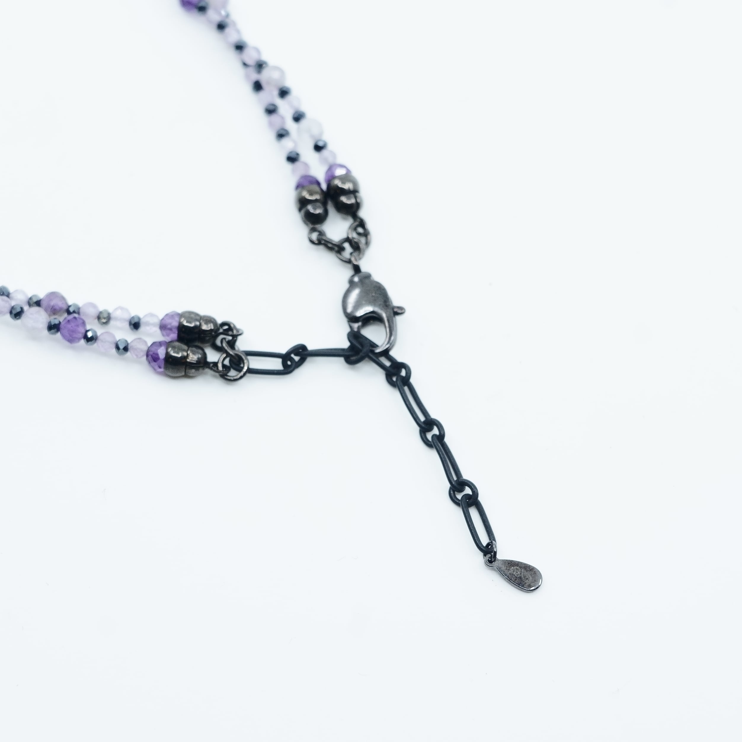 2024 1st】gunda<ガンダ>DEVIL 4 NECKLACE/A/AMETHYST [デビル 4