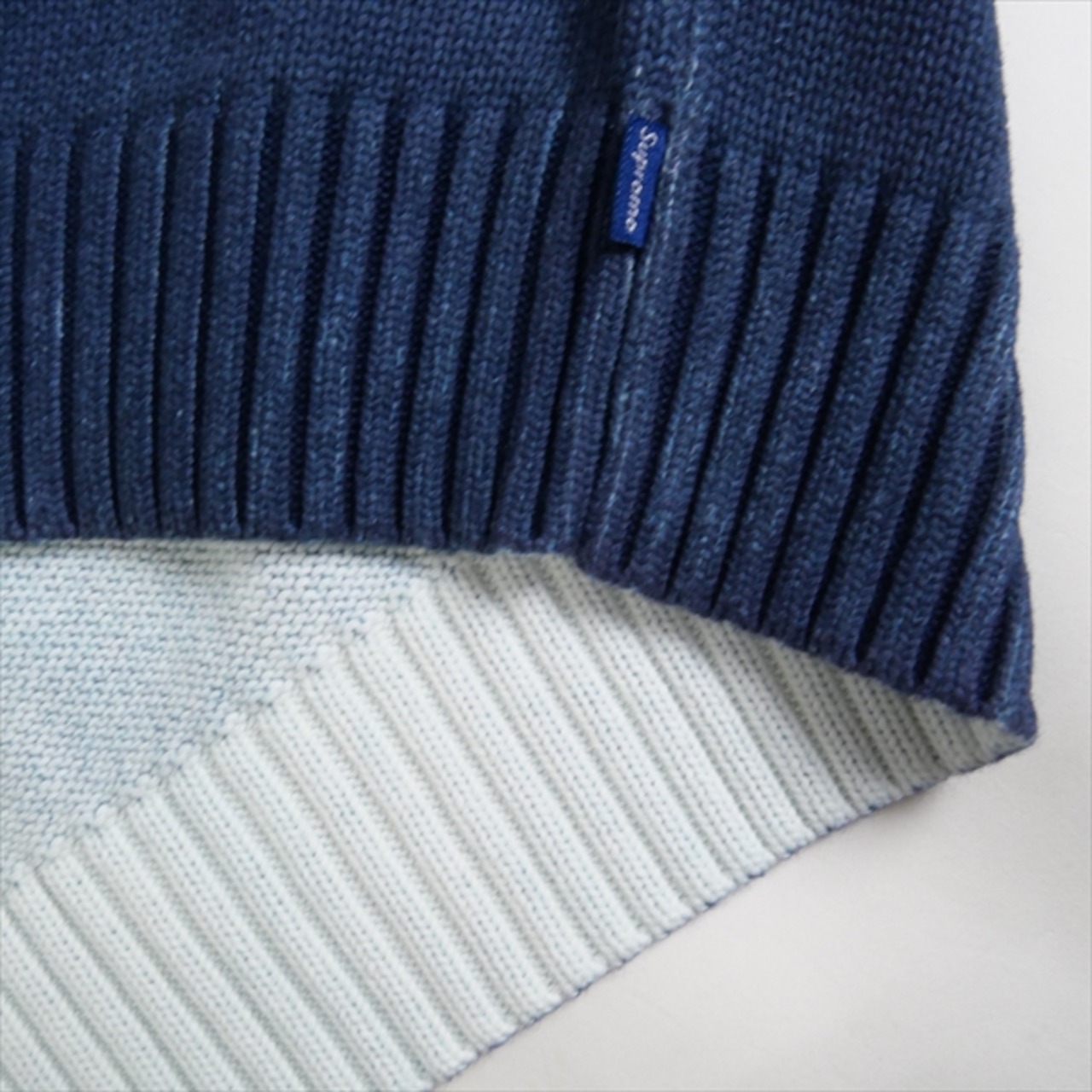 Size【M】 SUPREME シュプリーム 23SS Printed Washed Sweater Navy 