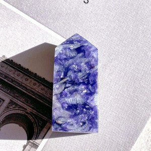 Lepidolite point 2 ✧ レピドライト