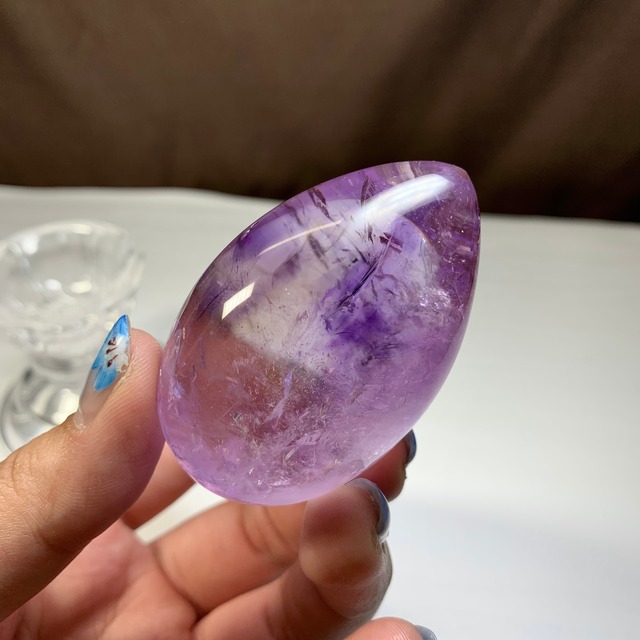 4.透明度高☆ラベンダーアメジスト・たまご