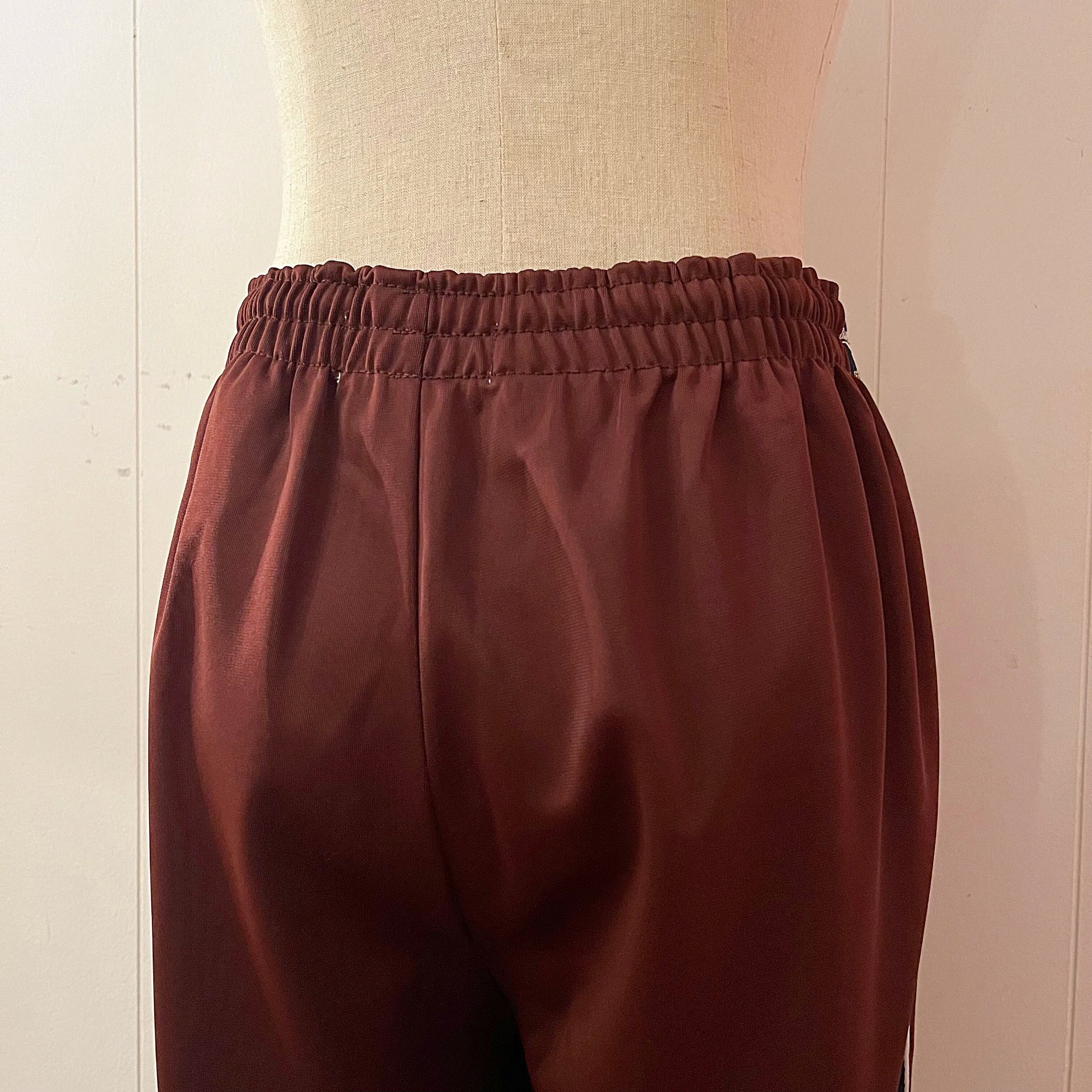 courreges / brown track pants