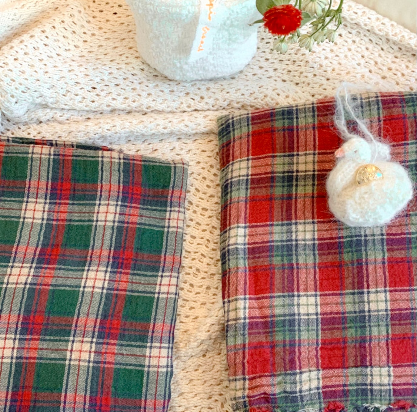 【終了】ちょっと早めのクリスマス　二重織生地24FW