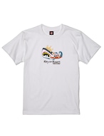 デザインNo.462 ロイヤルシャーク　サメとコーギーTシャツ5.6ozTシャツ　
