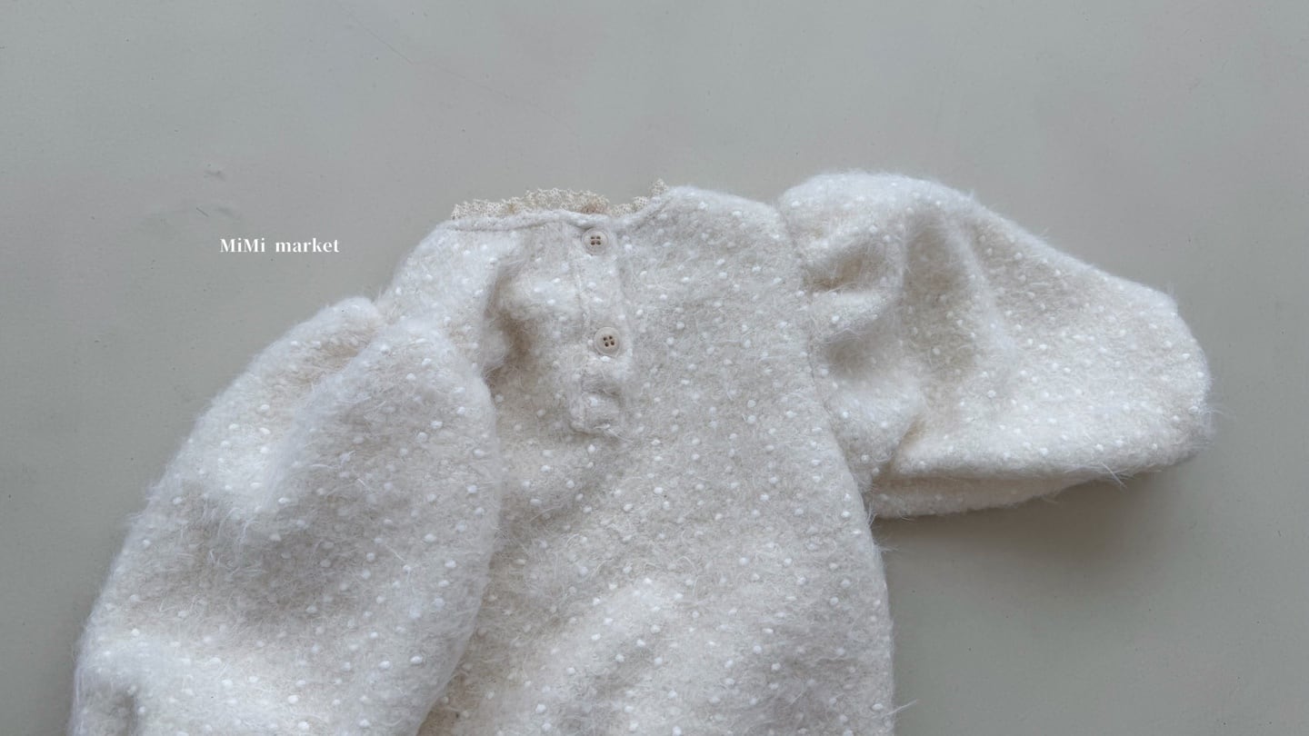 【即納】ふっくらゆきんこロンパース / mimimarket