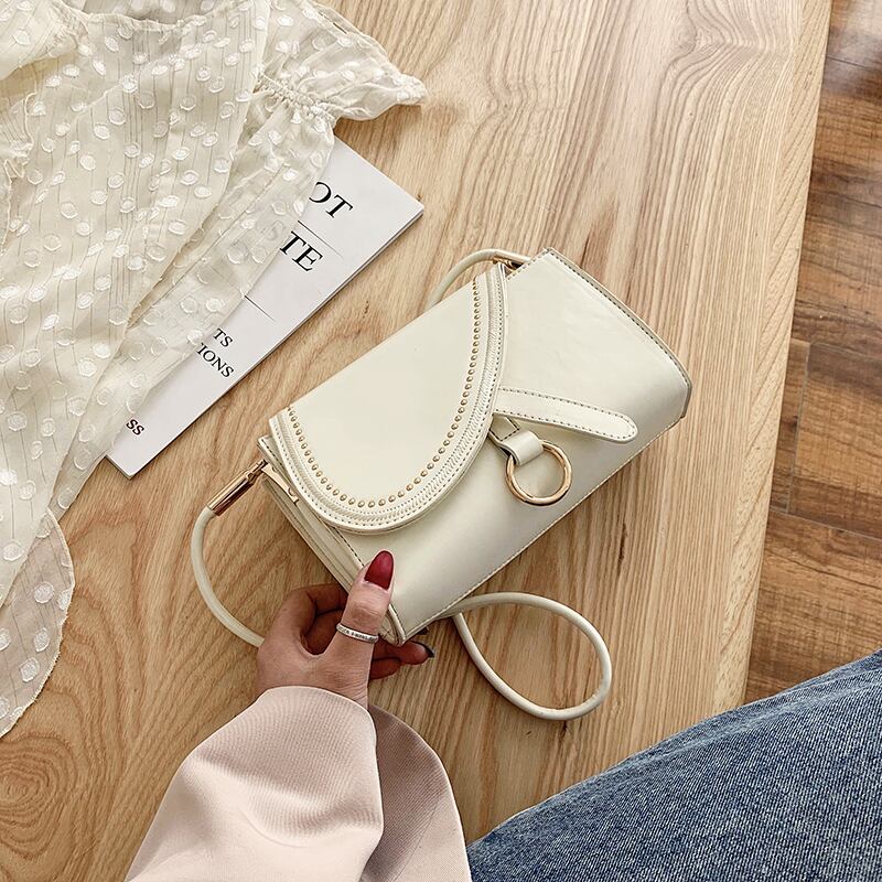 バッグレディースバッグ2020サマーニュータイドネットレッドワイルドショルダーバッグインファッション人気のテクスチャ小スクエアバッグ Tiancai_Wing_Bag5033806