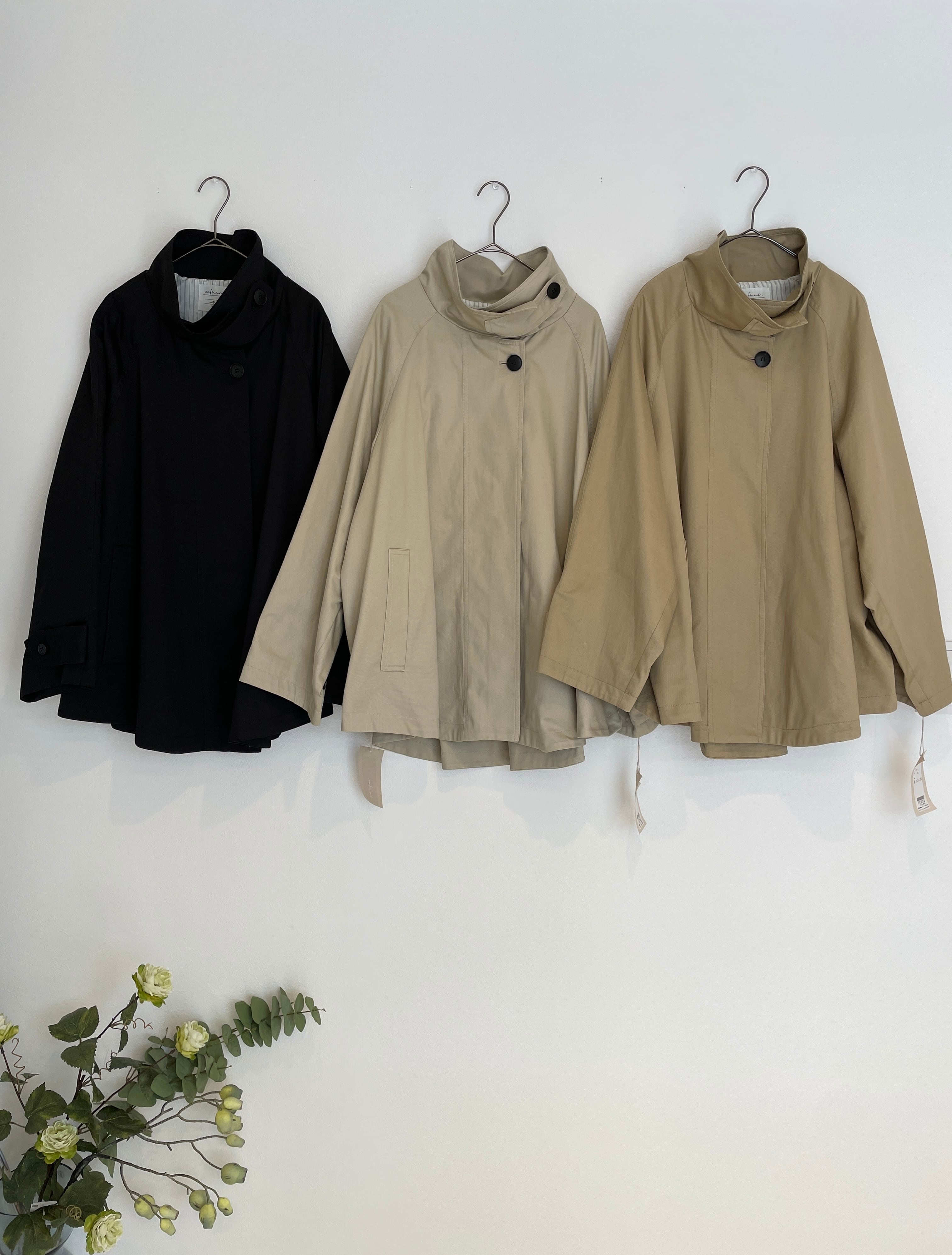 cafune】コットンツイルスタンドカラーJK | MIEL select shop