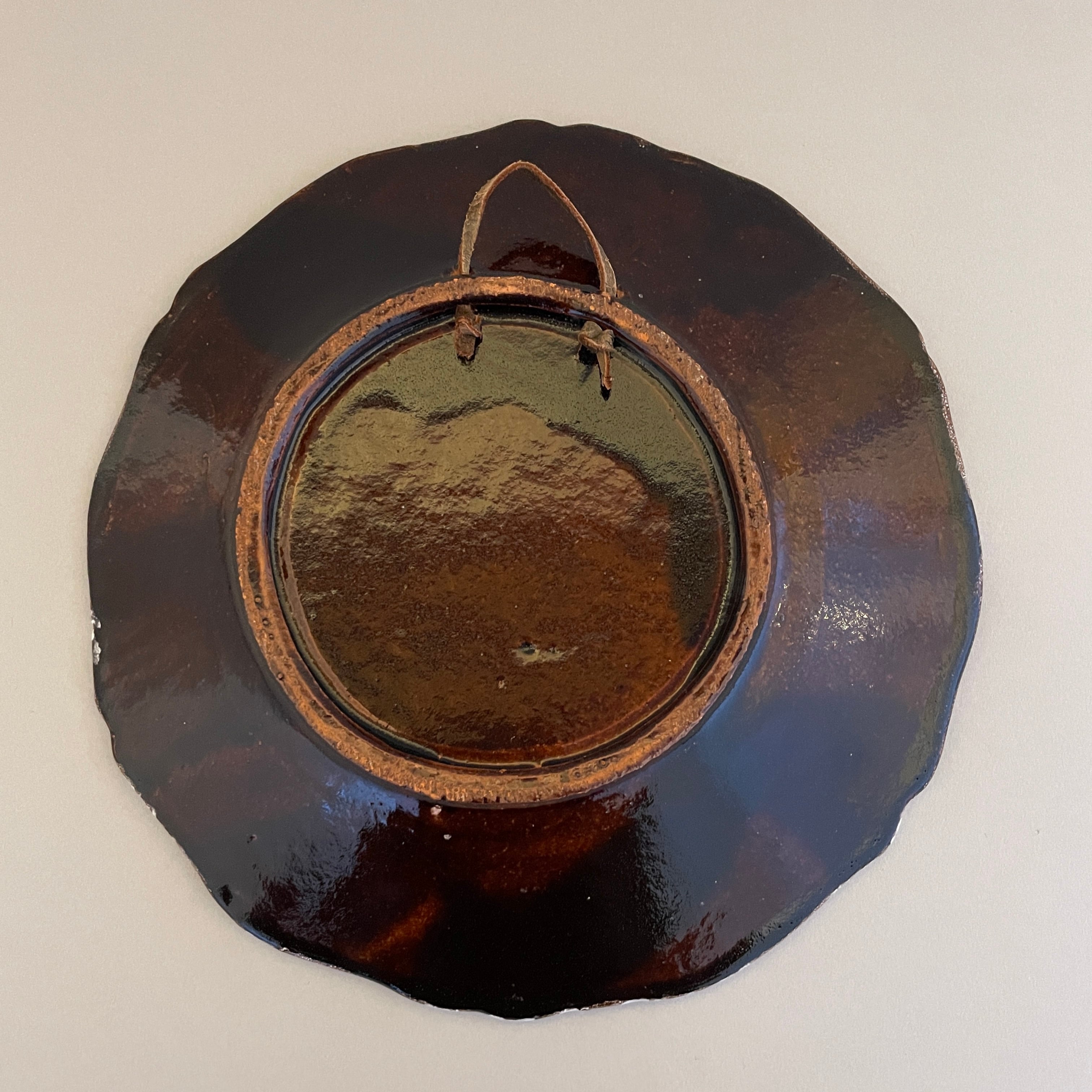 ショップ Cul noir faïence de Nevers polychrome à décors de fleurs