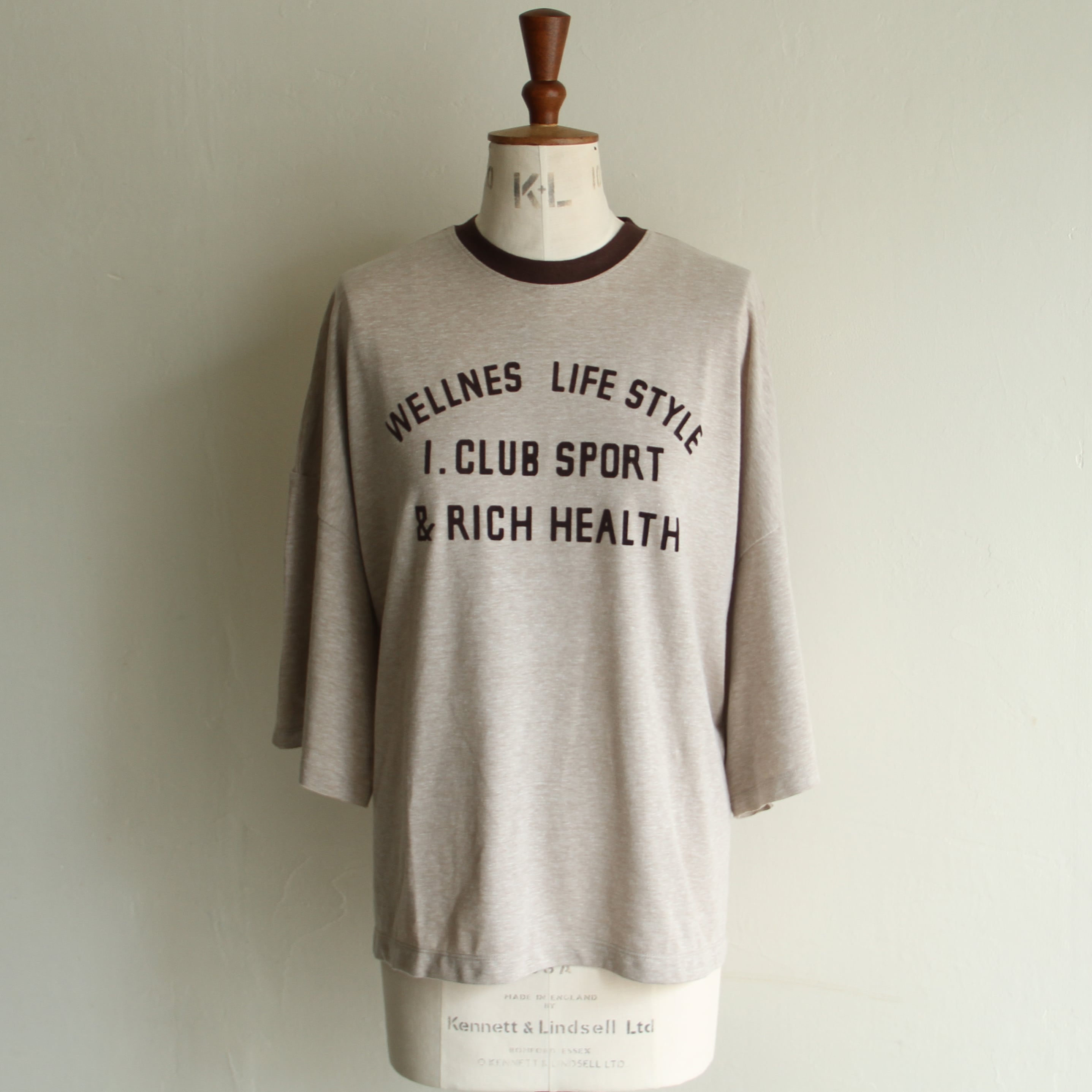 INSCRIRE Wellness back open tee