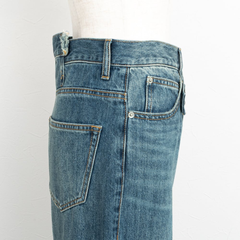 cafune／カフネ】ウェストクロスワイドデニムパンツ＊再入荷予定 | La