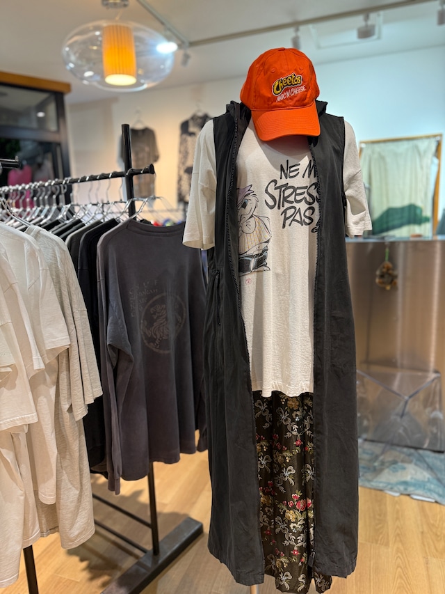 90s EUR Hooded Zip Design One-piece