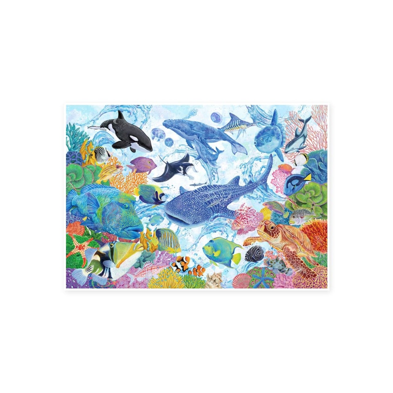 A3｜海宴舞図 第一景（フレームなし）