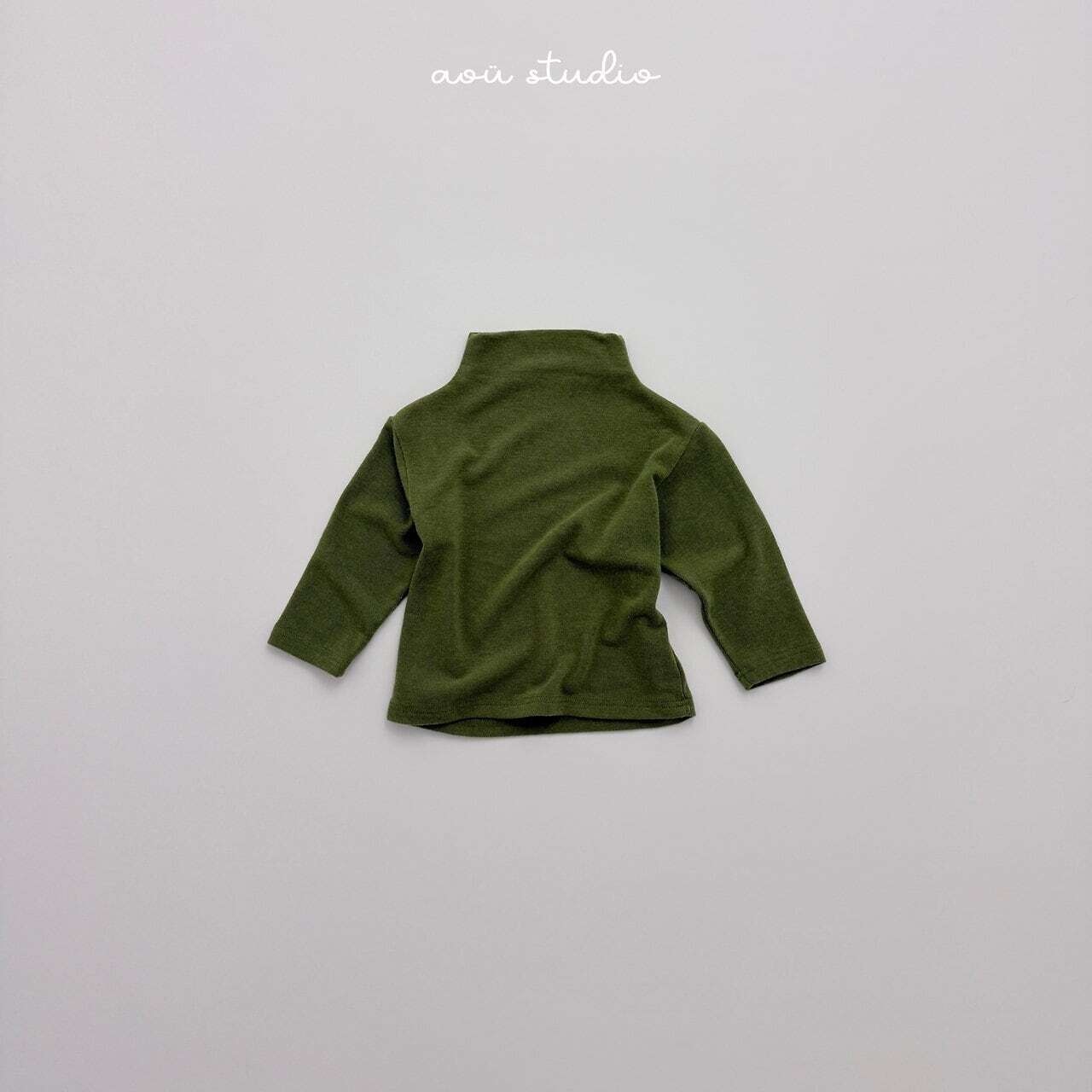 〖取寄〗韓国子供服 / 26winter / aoustudio /フユ タートルネック Tシャツ / キッズ服 *XS~L*