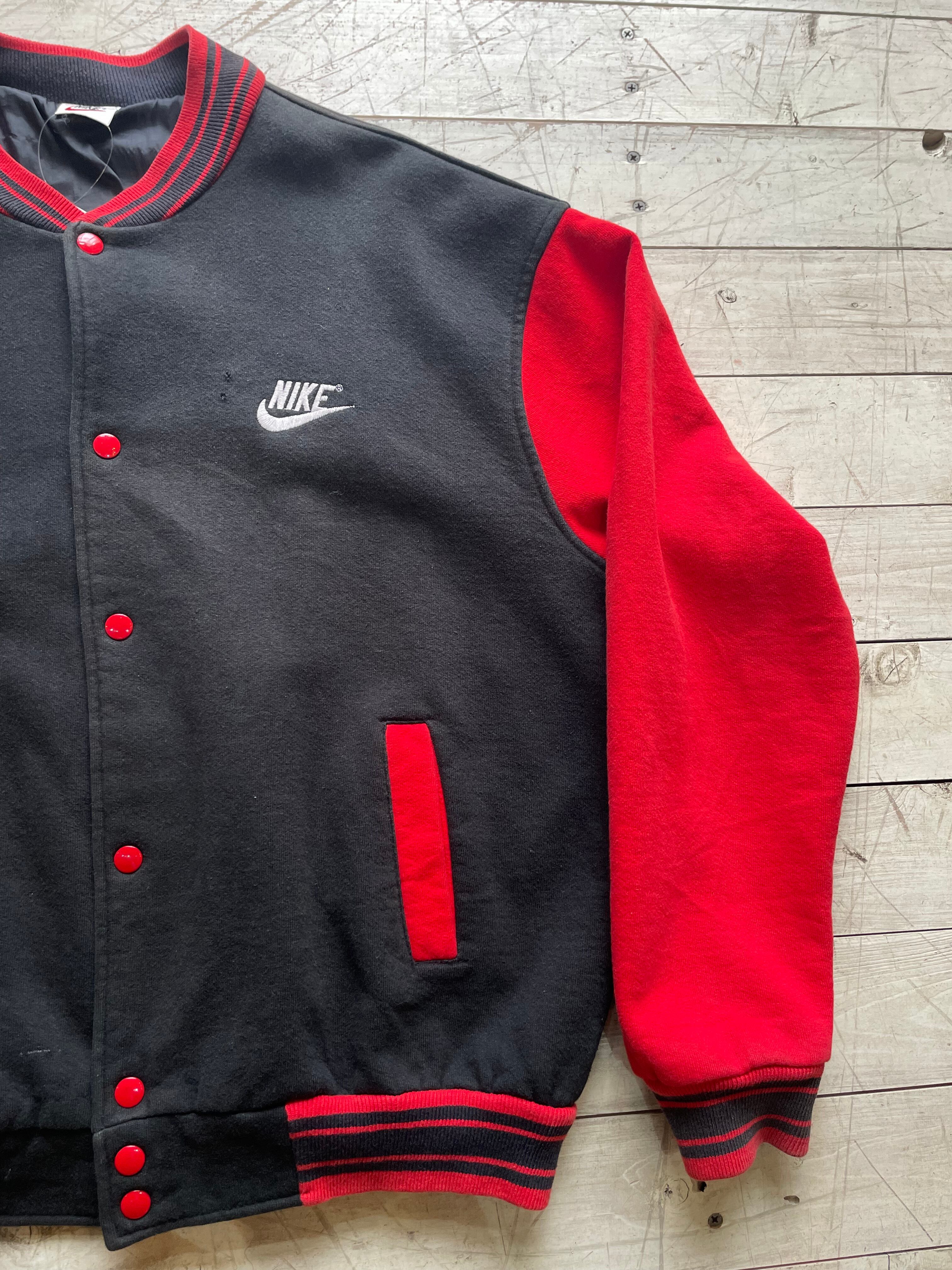 90's Nike Button snap JKT 古着 us古着 アメカジ ナイキ 90's Nike Button snap JKT 古着 us古着 アメカジ ナイキ