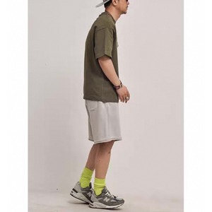 Pocket embroidered t-shirt 0797