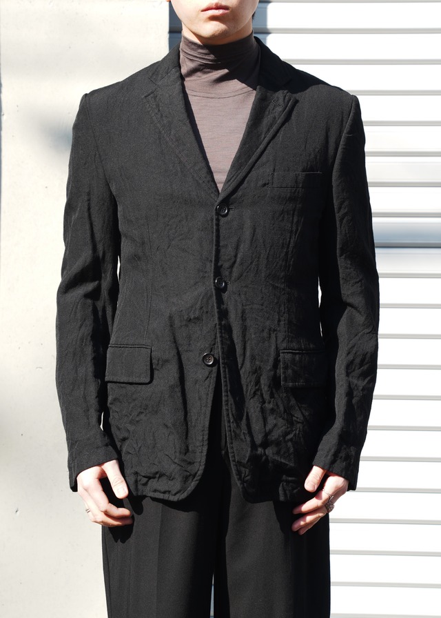 COMME des GARCONS HOMME PLUS switching wool shirts