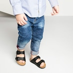 ［BIRKENSTOCK］Arizona／アリゾナ Kids BF（26-35）｜Black