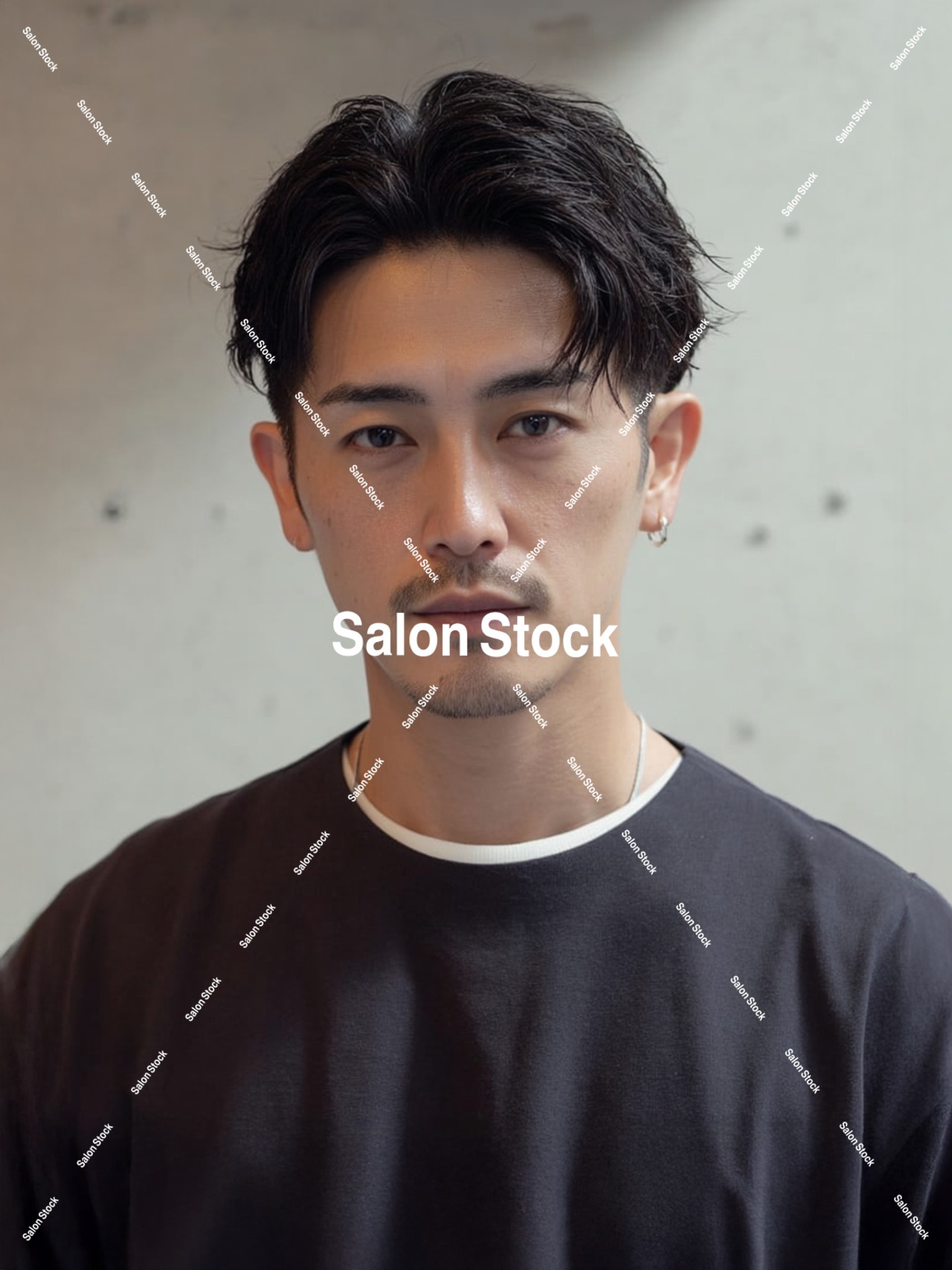 【メンズ】七三アップバング