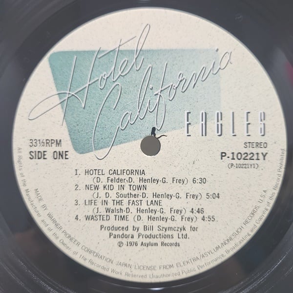 Eagles / Hotel California [P-10221Y] - 画像3