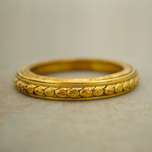 【FRENCH ANTIQUE】ANTIQUE GOLD BANGLE