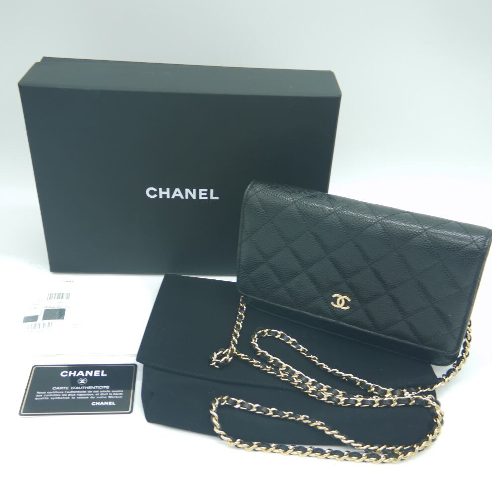 シャネル CHANEL マトラッセ ココマーク チェーン ウォレットチェーン