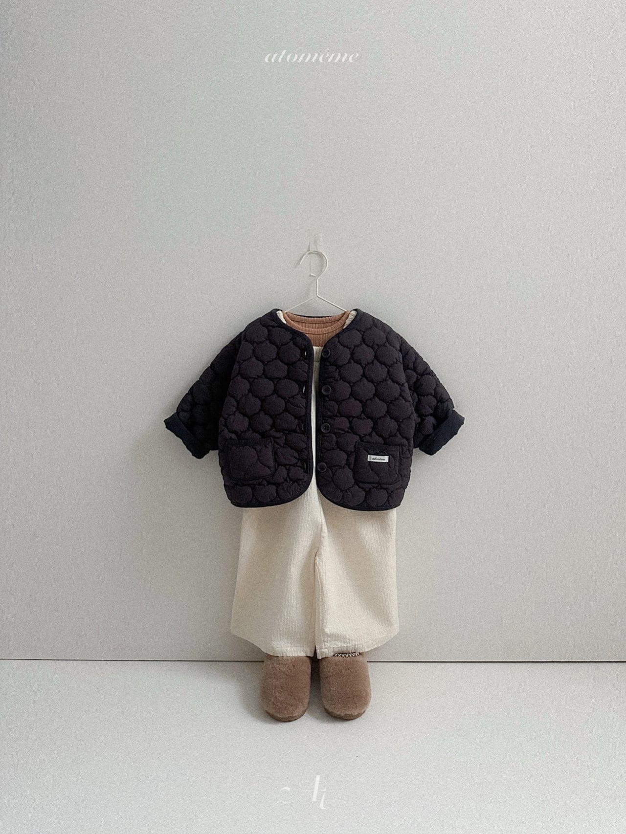 【即納】Winter berry ovarall / atomeme