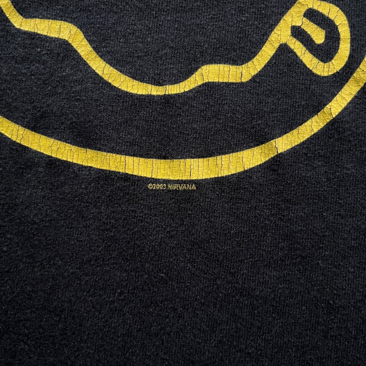 Nirvana 00s Smiley Face Band Tee | Vintage High Line