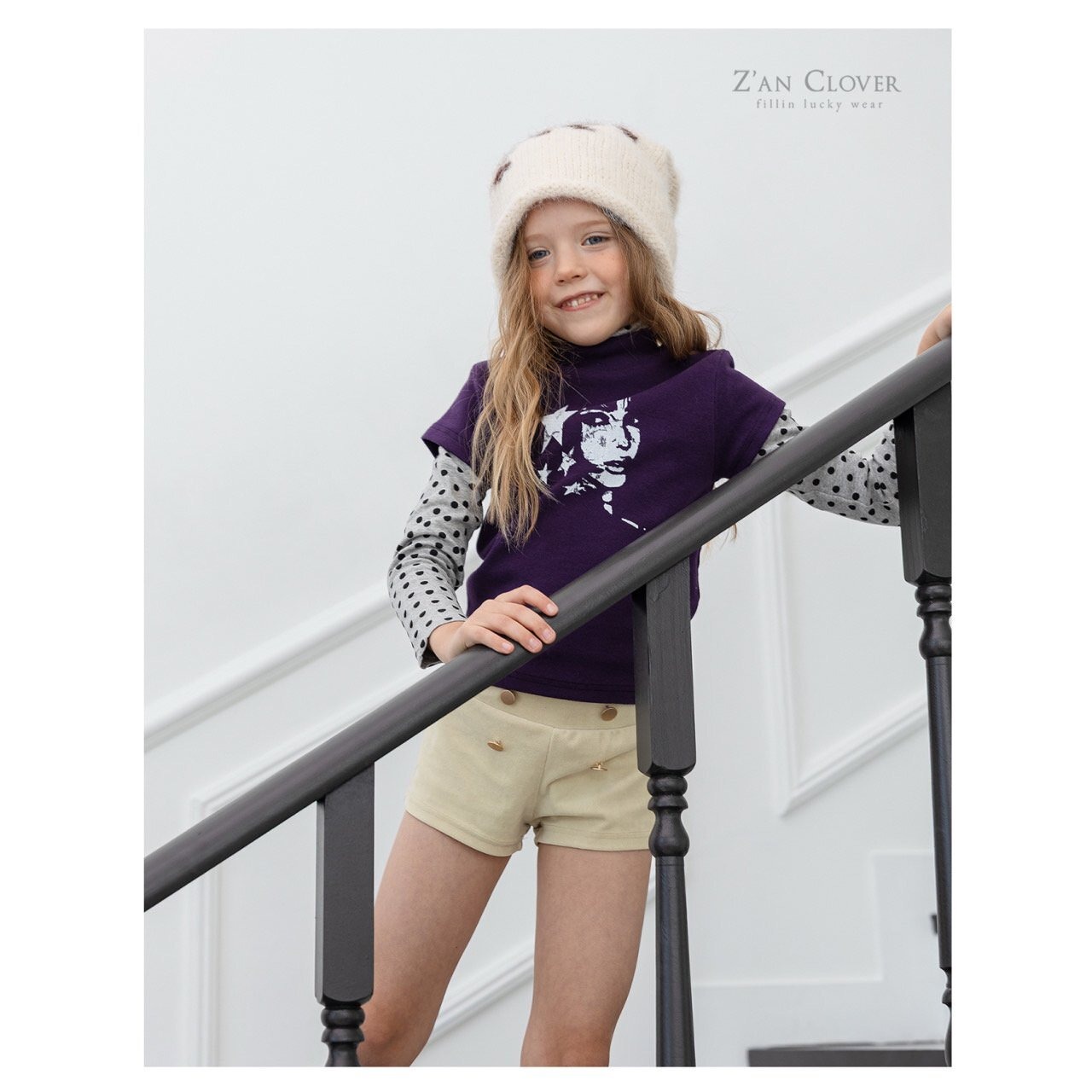 ZAN CLOVER［取寄］star face tee 26winter