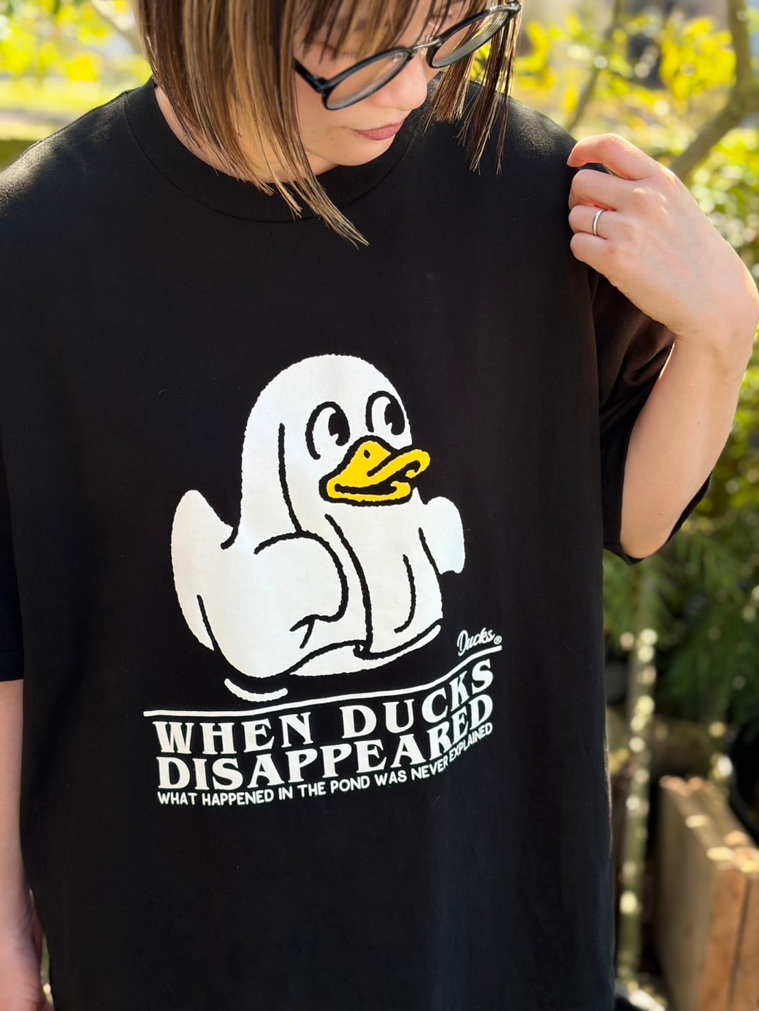 おばけダックTシャツ