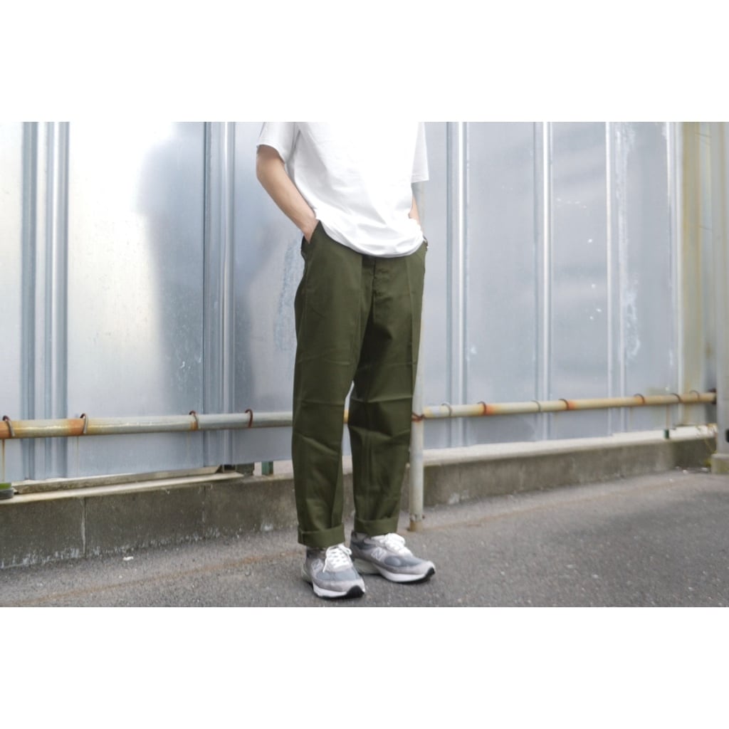 Deadstock】1980's U.S. Army Utility Trousers OG-507 / Size:32×31