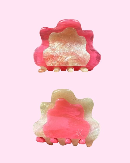 ［限定カラー］貝バンスクリップ -チューリップ-